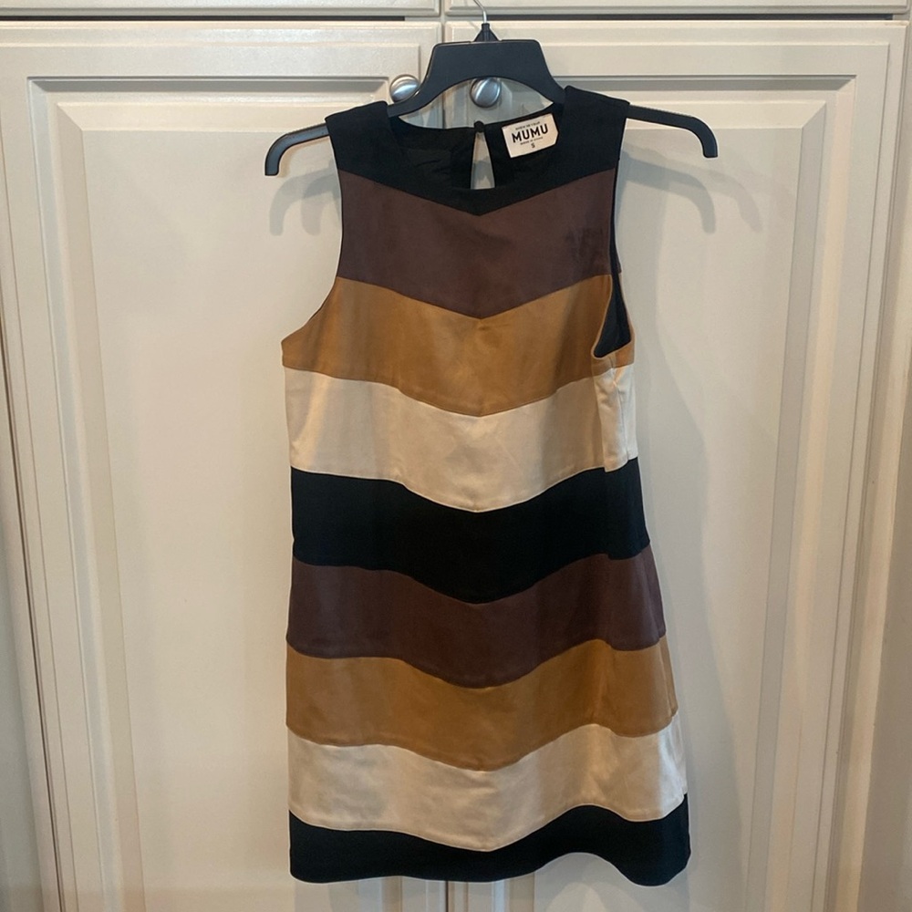 Suede dress